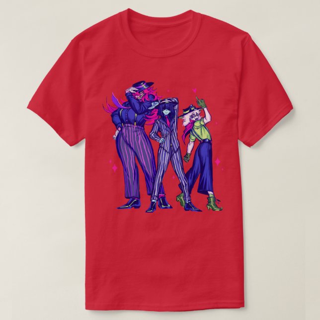 deltarune utestående färg t shirt (Design framsida)