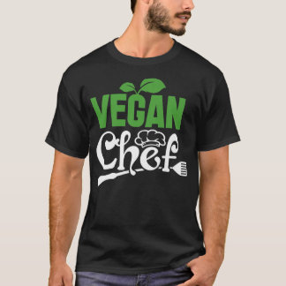 Deltidskorf Fullt Time Vegan Funy Cooking Älskare T Shirt