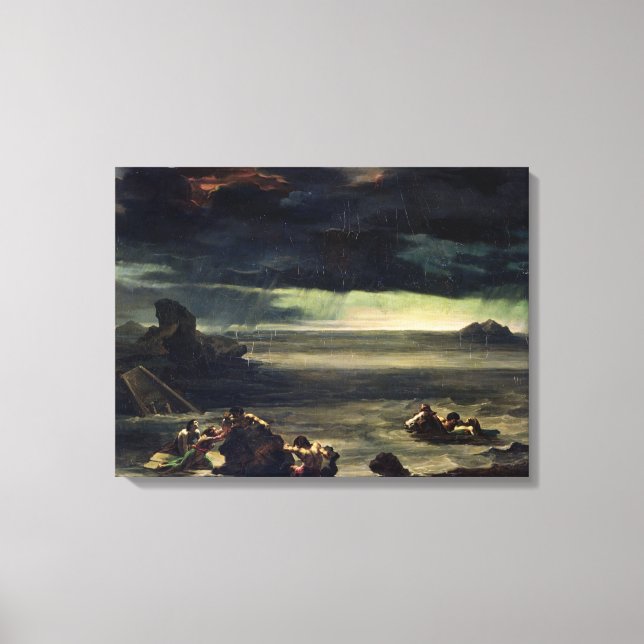Deluge, 1818-20 canvastryck (Framsida)