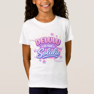 Delulu Är Solulu – Sött Kawaii Estetik T Shirt