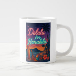 Delulu for Honalulu Jumbo Mugg