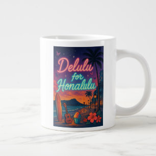 Delulu for Honalulu Jumbo Mugg