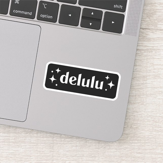 Delulu Klistermärken (Detalj)