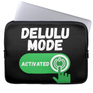 Delulu Mode Activated | Funny Gen Z Laptop Fodral