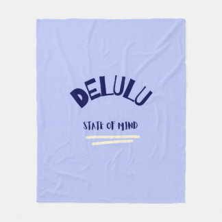 Delulu sinnestillstånd fleecefilt