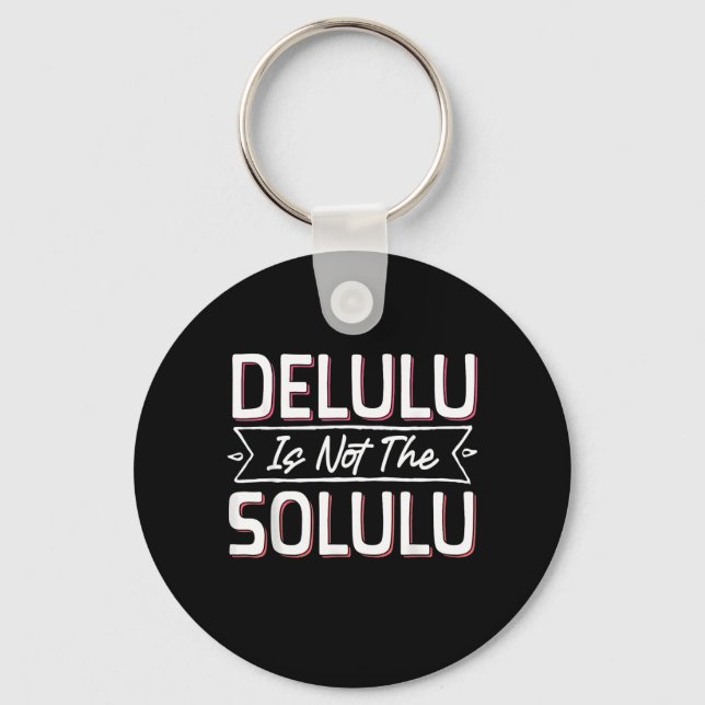 Deluluu Plot Armor Activated Nyckelring (Framsida)