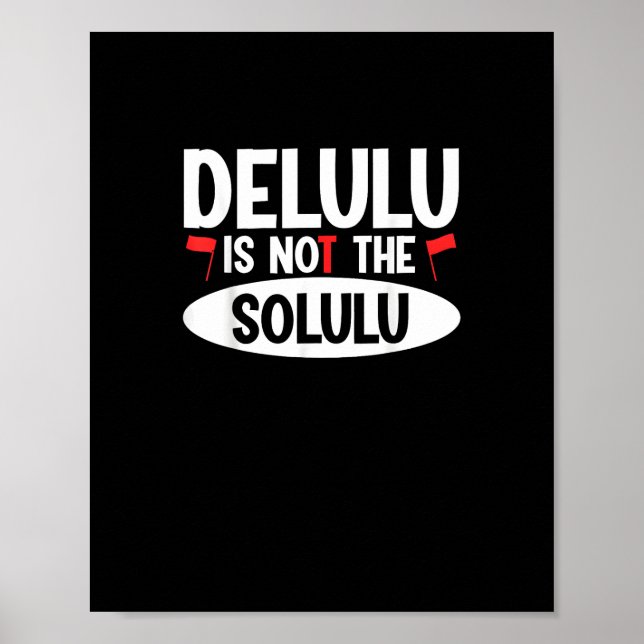 Deluluu Plot Armor Activated Poster (Framsidan)