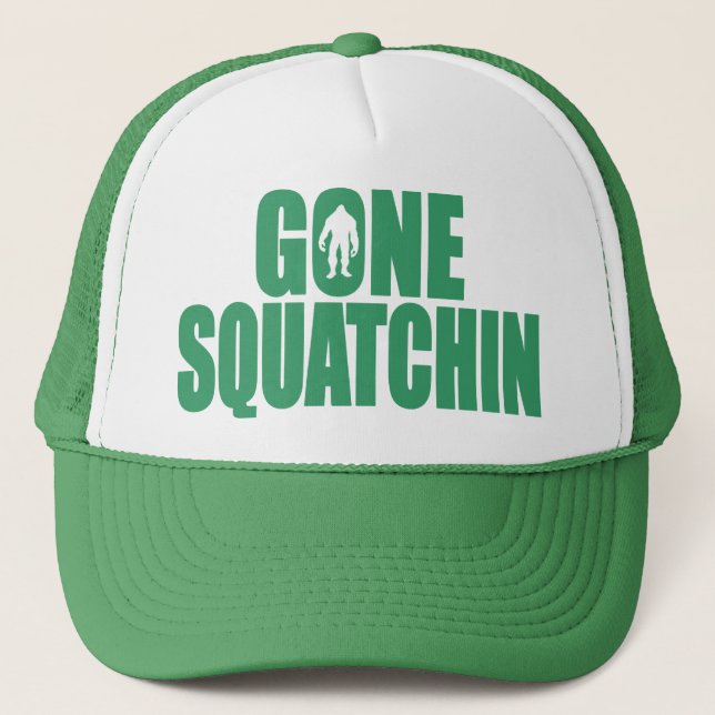 Deluxe Bobo BORTA SQUATCHIN hatt - finna Bigfoot Keps (Framsida)