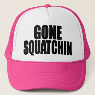 Deluxe Bobo BORTA SQUATCHIN hatt - finna Bigfoot Truckerkeps