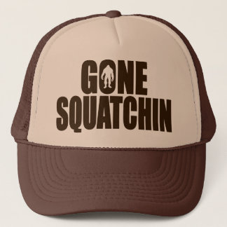 Deluxe Bobo BORTA SQUATCHIN hatt - finna Bigfoot Truckerkeps