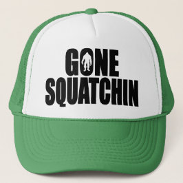 Deluxe Bobo BORTA SQUATCHIN hatt - finna Bigfoot Truckerkeps
