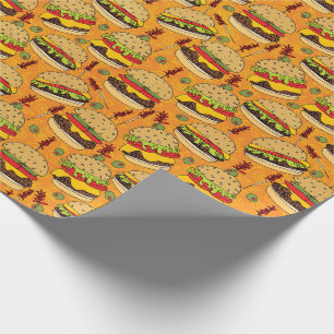 Deluxe Cheeseburger Presentpapper
