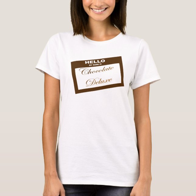 Deluxe choklad t shirt (Framsida)