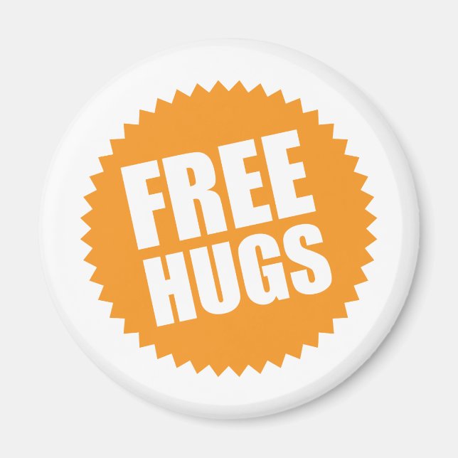 Deluxe Free Hugs Magnet (Framsidan)