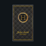 Deluxe Guld Monogram Pharmacist Affärskort Visitkort<br><div class="desc">Deluxe Guld Monogram Pharmacist Affärskort.</div>