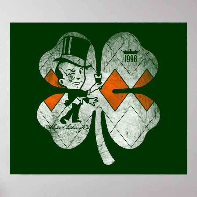 Deluxe - Irish Argyle Poster (Framsidan)