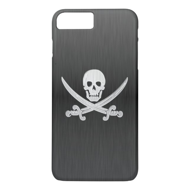 Deluxe Jolly Roger Case-Mate iPhone Skal (Baksida)