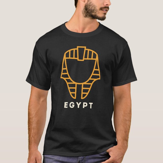 Deluxe Kung TUT Headbit Egyptain Pharaonic T Shirt (Framsida)