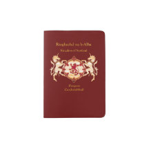 Deluxe Oberoende Scotland Passport Cover