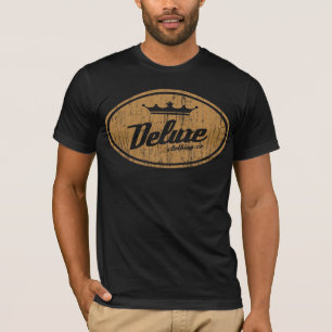 Deluxe oval logotyp (vintageguld) tee