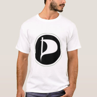 Deluxe piratpartylogotyp (se beskrivningen), t-shirt