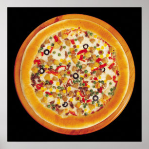 Deluxe Pizza Poster