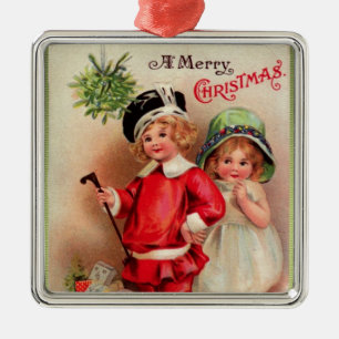 Deluxe prydnad för VictorianChildreen jul Julgransprydnad Metall