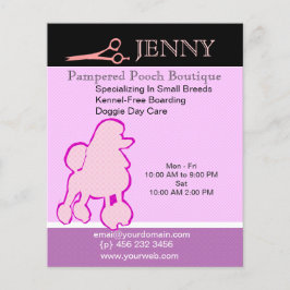 Deluxe Small Reds Kennel Doggie Day Care Flygblad