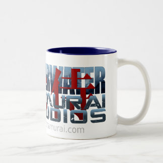 Deluxe stor undervattens- Samuraikaffemugg Två-Tonad Mugg