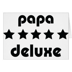deluxe symbol för pappa hälsningskort