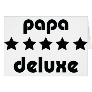 deluxe symbol för pappa hälsningskort
