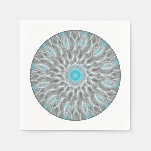 Delvis Cloudy Pappersservett (Framsidan)