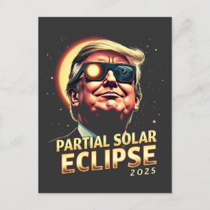 Delvis solcellsbatteri 2025 Trump Inuguration Vykort