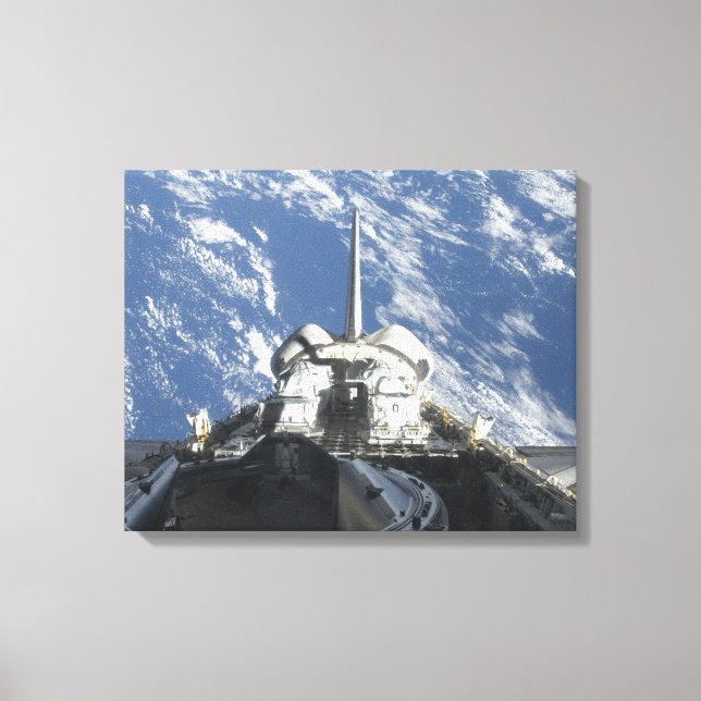Delvis visning av Space Shuttle Atlantis Canvastryck (Framsida)