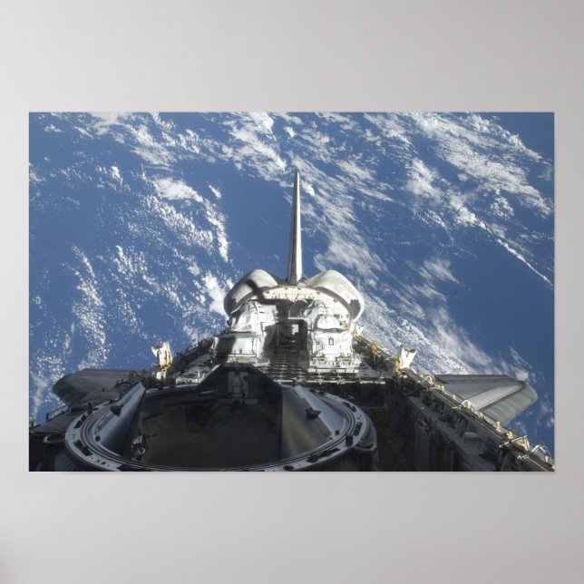 Delvis visning av Space Shuttle Atlantis Poster (Framsidan)