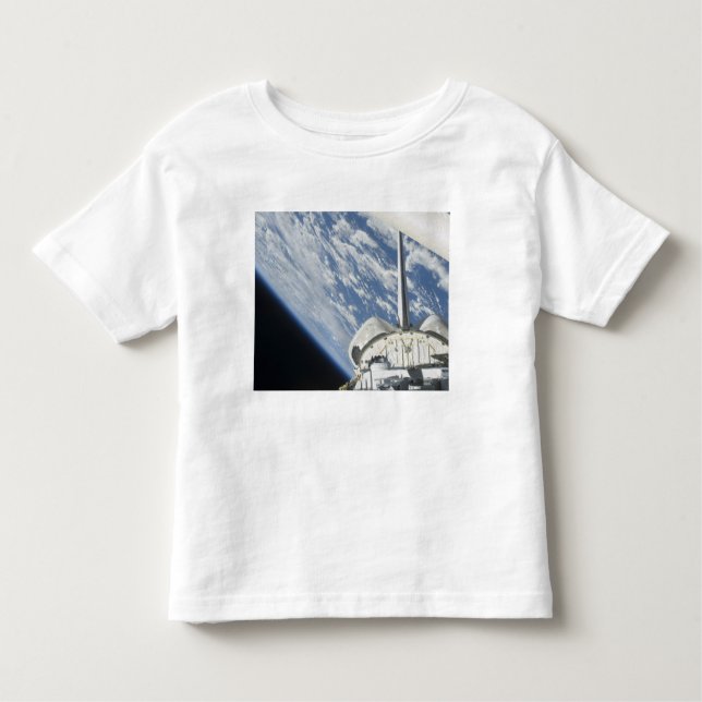 Delvis vy av utrymmesförskjutning t-shirt (Framsida)