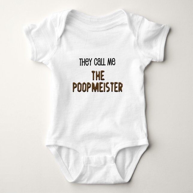 Dem appell mig Poopmeisteren Tee Shirt (Framsida)