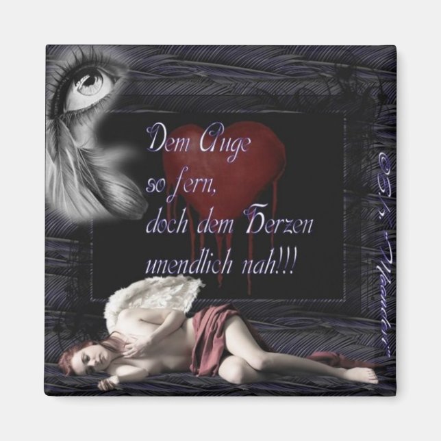 Dem Auge so fern... Magnet (Framsidan)