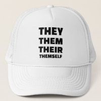 Dem/dem/deras hatt (svart text)