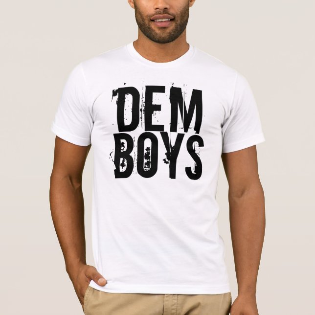 Dem-pojkar T-shirt (Framsida)