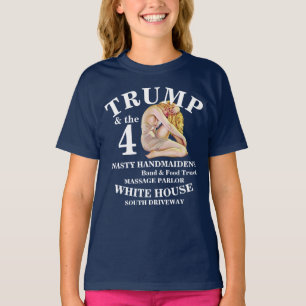 DEM TRUMPS GLAD FINISH MASSAGEHUS MATLASTBIL T SHIRT