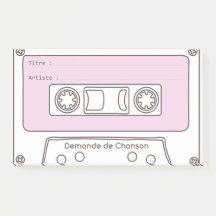 Demande de Musique "Cassette"