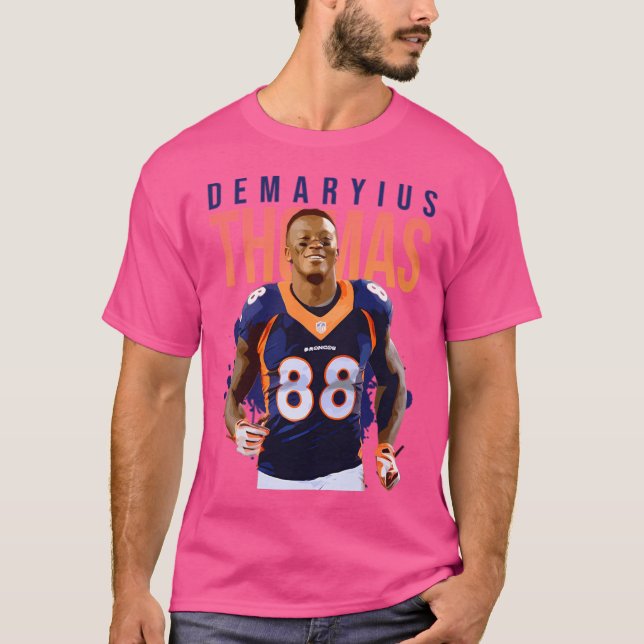 Demaryius Thomas Sport Stil T Shirt (Framsida)