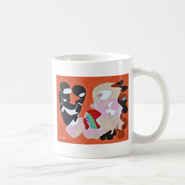 Demaskerad fantom kaffemugg (Höger)