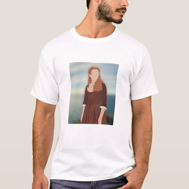 Demelza Poldark T Shirt (Framsida)