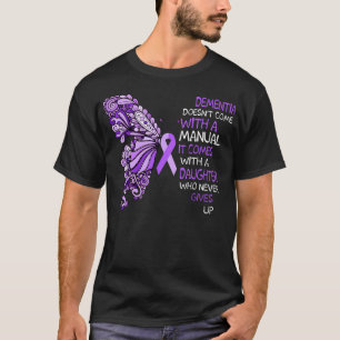 Demens Komar inte med en handbok som den kommer me T Shirt