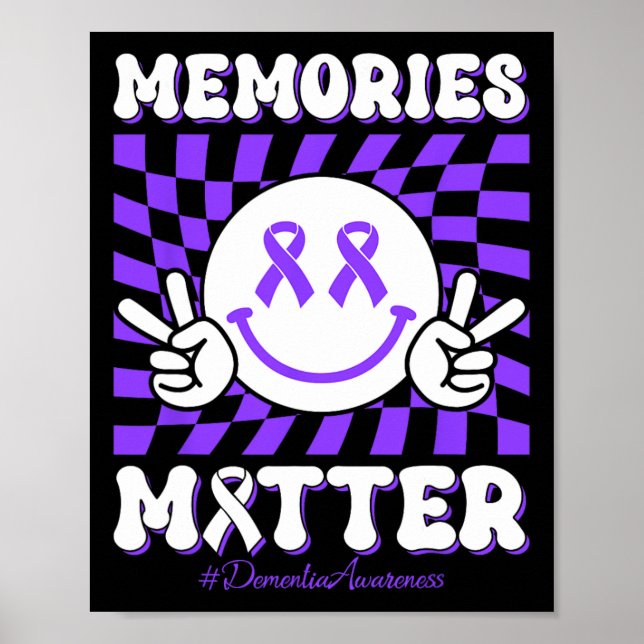 Demensmedvetenhet Minnen Problem Heimerheimer  Poster (Framsidan)