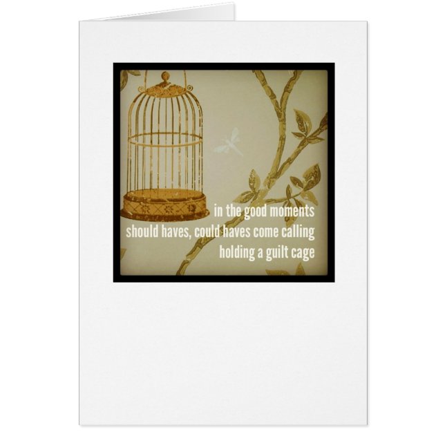 Demensresakort: I de bra ögonblicken Hälsningskort (Framsidan)