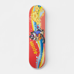 Demented Clown Old School Skateboard Bräda 18 Cm