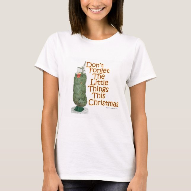 Demented Julgran T-shirt (Framsida)